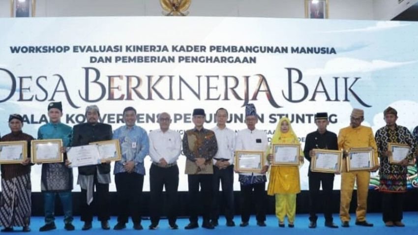 Desa Kluting Jaya Raih Penghargaan Percepatan Penurunan Stunting