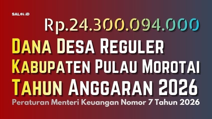 dana desa pulmor 2026