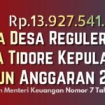 dana desa tikep 2026